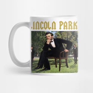 LINCOLN PARK Band Tee - Parody Off Brand Funny Boot Knock Off Meme Version 2 Mug